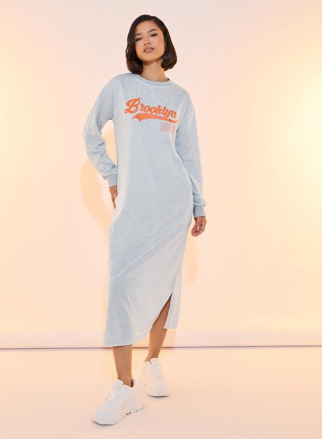 Take Two Sweatshirt Graphic Dress  - Image 4