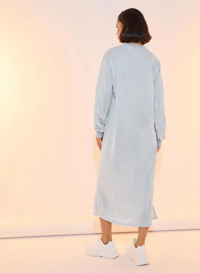 Take Two Sweatshirt Graphic Dress