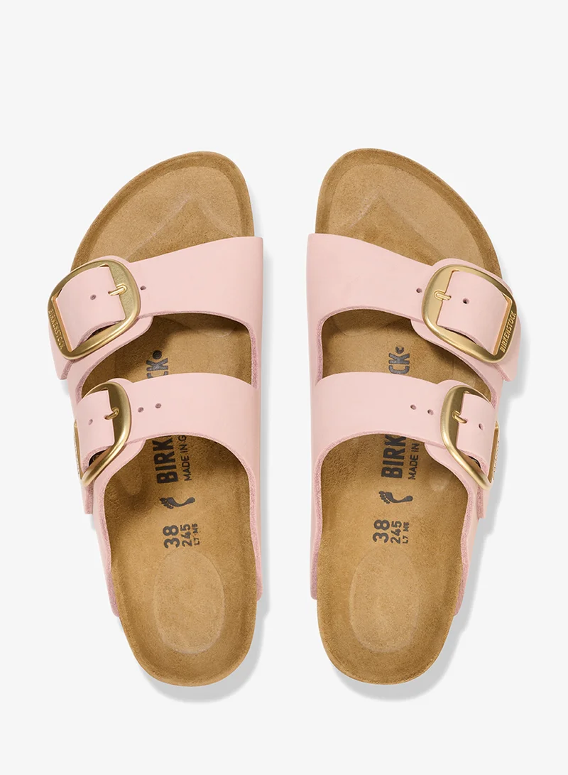BIRKENSTOCK Soft Pink Arizona Big Buckle Regular Fit Sandals for Women | Best Price UAE