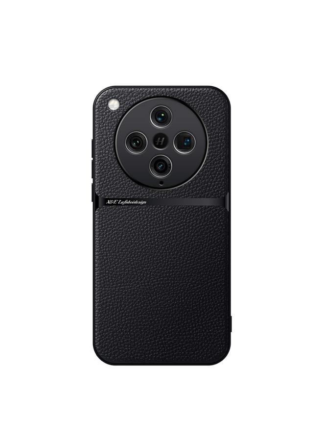 اس-توب جراب هاتف OPPO Find X8 Pro مصنوع من جلد الليتشي المغناطيسي بتغطية كاملة ومضاد للصدمات - Image 1