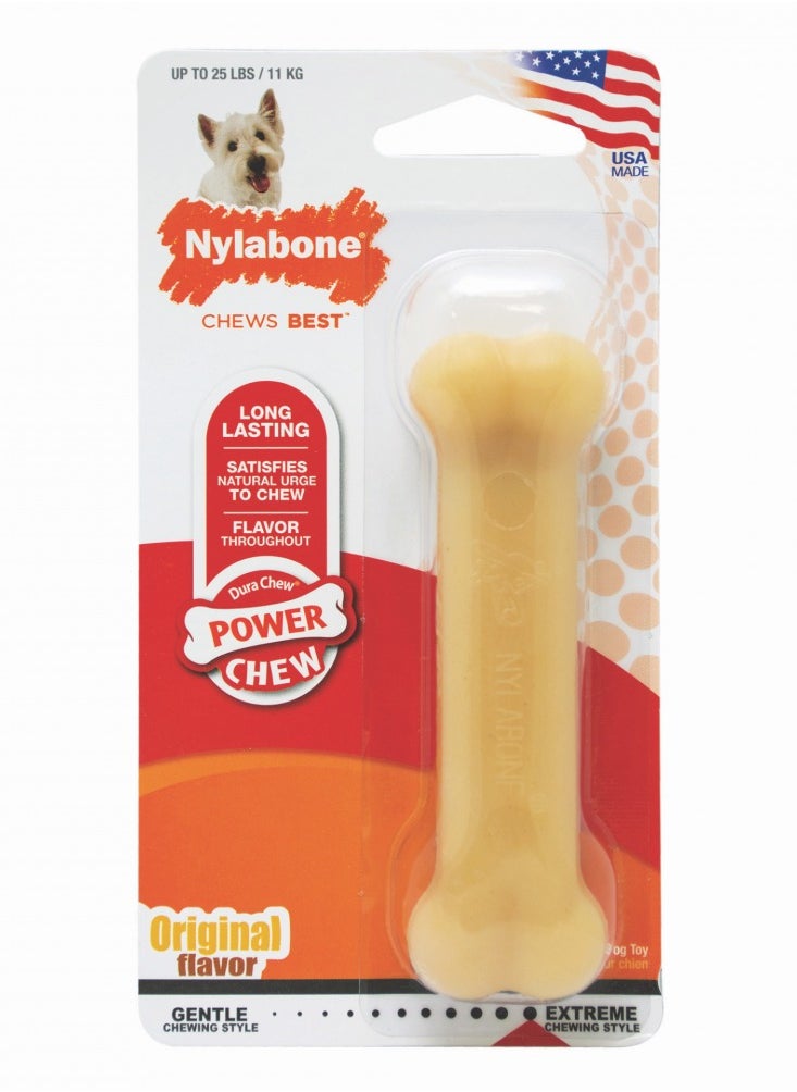Nylabone Power Chew Original Flavored Durable Chew Toy For Dogs  - Image 1