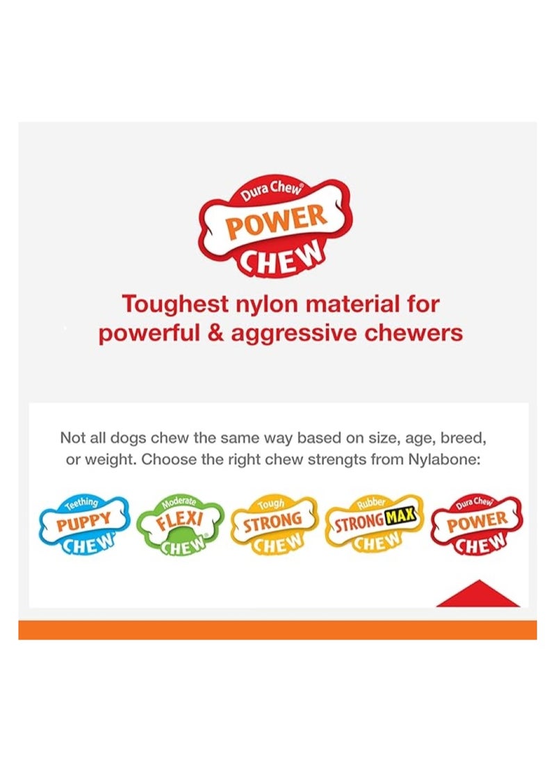 Nylabone Power Chew Original Flavored Durable Chew Toy For Dogs  - Image 4