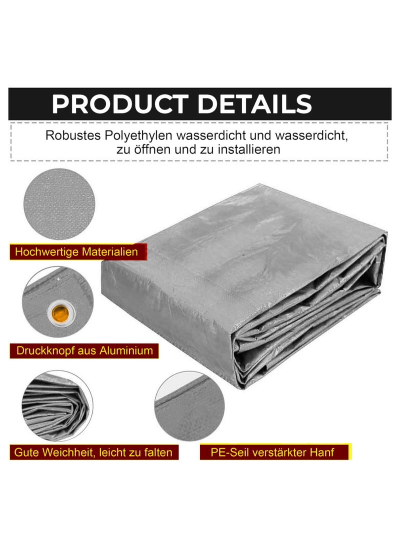 Duravel - Duravel Waterproof Ground Cover Tent Shelter, Dust-proof Rain Cover Tarpaulin Sheet (7Mtr X 7Mtr) - Image 1
