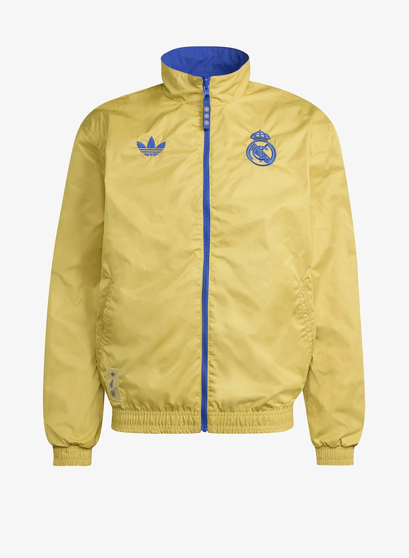 adidas جاكيت ريال مدريد الثقافي القابل للعكس