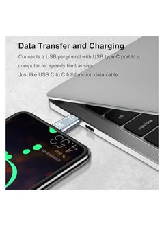 erorex USB C Male to Male Adapter, 2 Pack USB Type C Connector Extender Compatible with Thunderbolt 4/3 Support up to 100W Charging, 40Gbps Data Transfer and 8K@60Hz Video, Grey  - Image 3