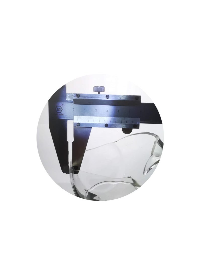 Generic - Glass 500mL 2 Neck Round Bottom Boiling Flask with 29/42 Center Joint & 24/40 Side Joint Angled - Image 1