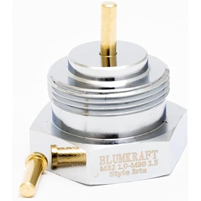 RADIATOR ADAPTER ISTA FITTING M32X1 TO M30 X 1.5 FOR THERMOSTAT/THERMOSTATIC HEAD M30X1.5 MALE - Image 1