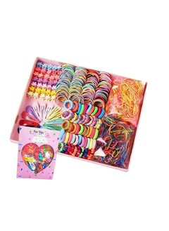 Peachjoy 780 Pieces Girls Elastic Hair Ties Accessories Set, Pink  - Image 1