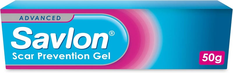 Savlon Scar Prevention Gel Helps Soothe Minor Wounds Superficial Burns Speeds Up Healing and Reduces Likelihood of Scarring 50g 1 pack - Image 1