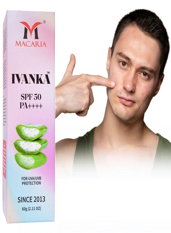 MACARIA Ivanka sunscreen for men oily skin for summer | Moisturizer for Oily skin - Image 1