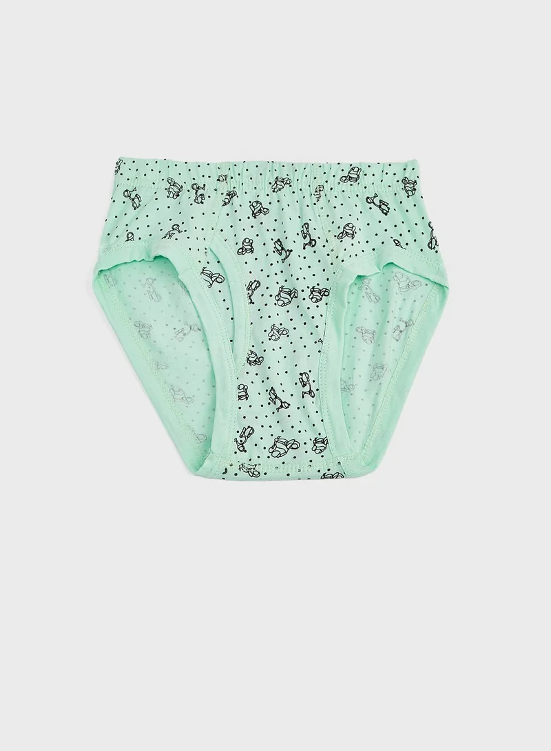 Pinata Pack Of 5 Printed Boys Brief