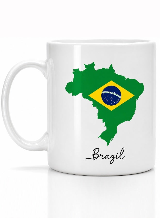 Share the Love Brazil, Fifa World Cup 2026, Coffee Mug - Image 1