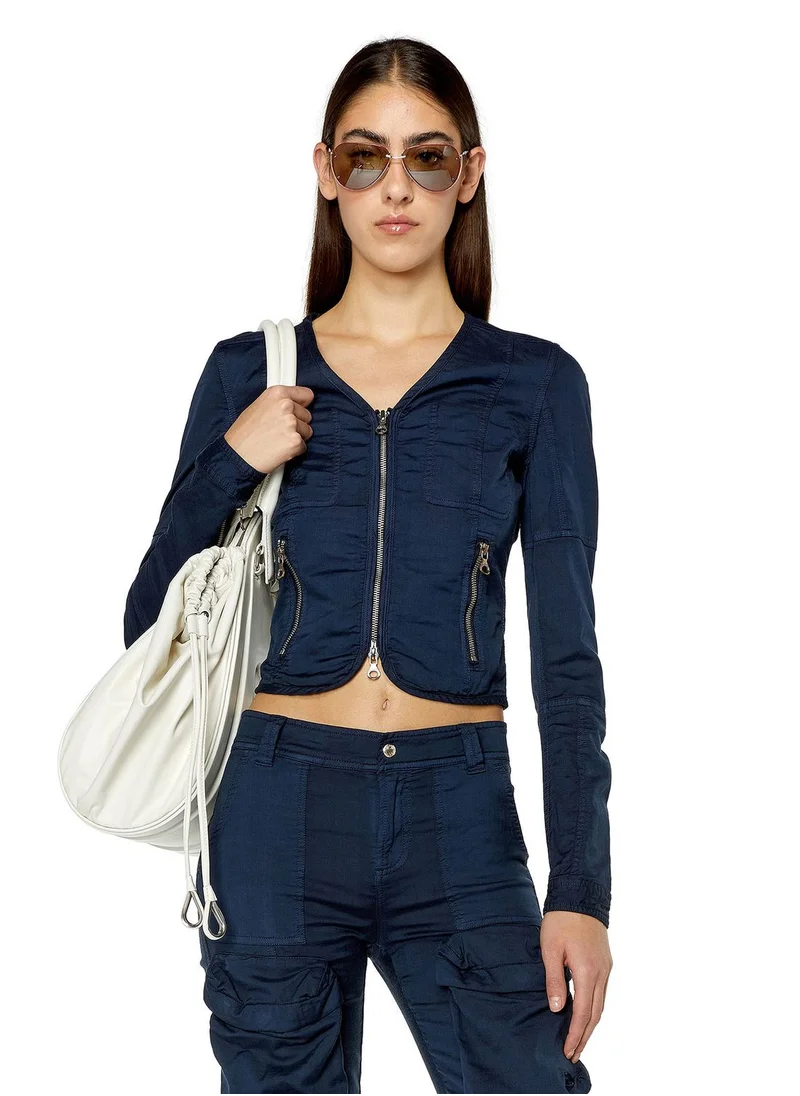 DIESEL Pocket Detail Crop Jacket