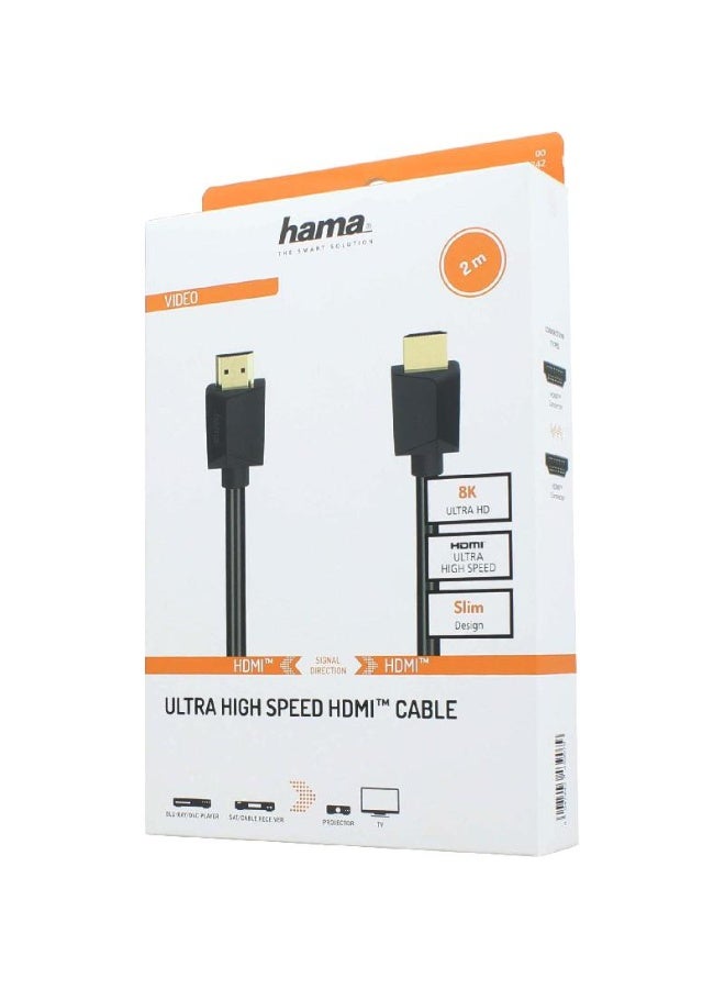 هاما كابل HDMI إلى HDMI (8K) AV 2.00 متر (6.56 قدم) - Image 2