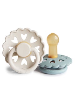 Andersen Fairytale Natural Rubber Baby Pacifier ; Made In Denmark ; Bpafree (Creamstone Blue 618 Months) - pzsku/ZCA37C716340B0BC83DFDZ/45/_/1698514138/dd3ef2bb-89d0-4609-8d85-71aecd178ab6