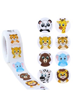 Daytoyz Pack of 500 Motivational Stickers for Children Self-Adhesive Animal Reward Stickers Teacher Reward Stickers Praise Praise Stickers Motivation Stickers for Teachers Parents Praise Students  - Image 1