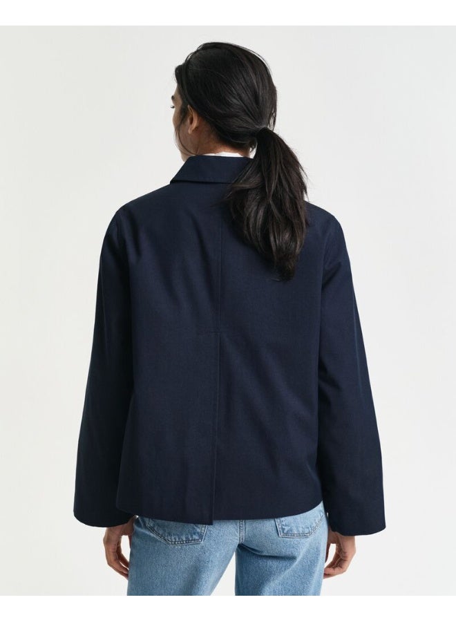 GANT Short Cotton Car Coat - Image 3