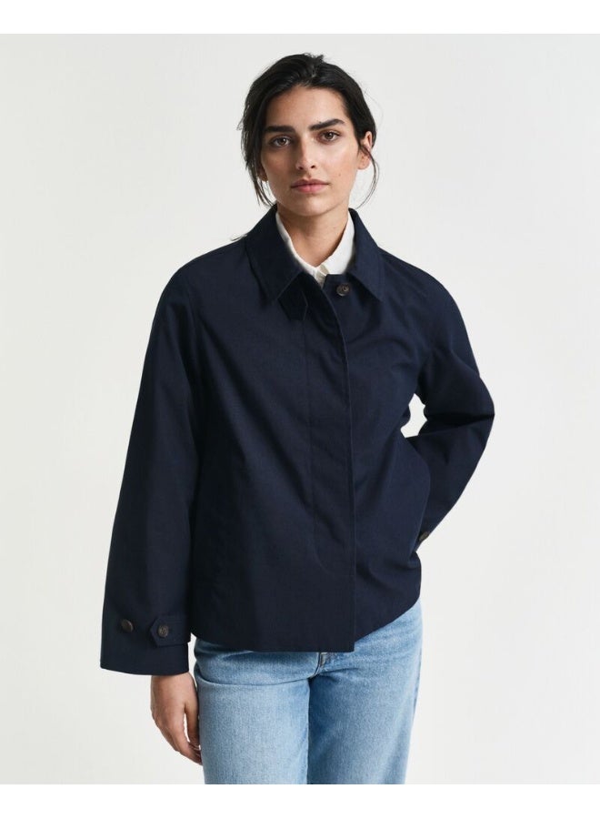 GANT Short Cotton Car Coat - Image 5