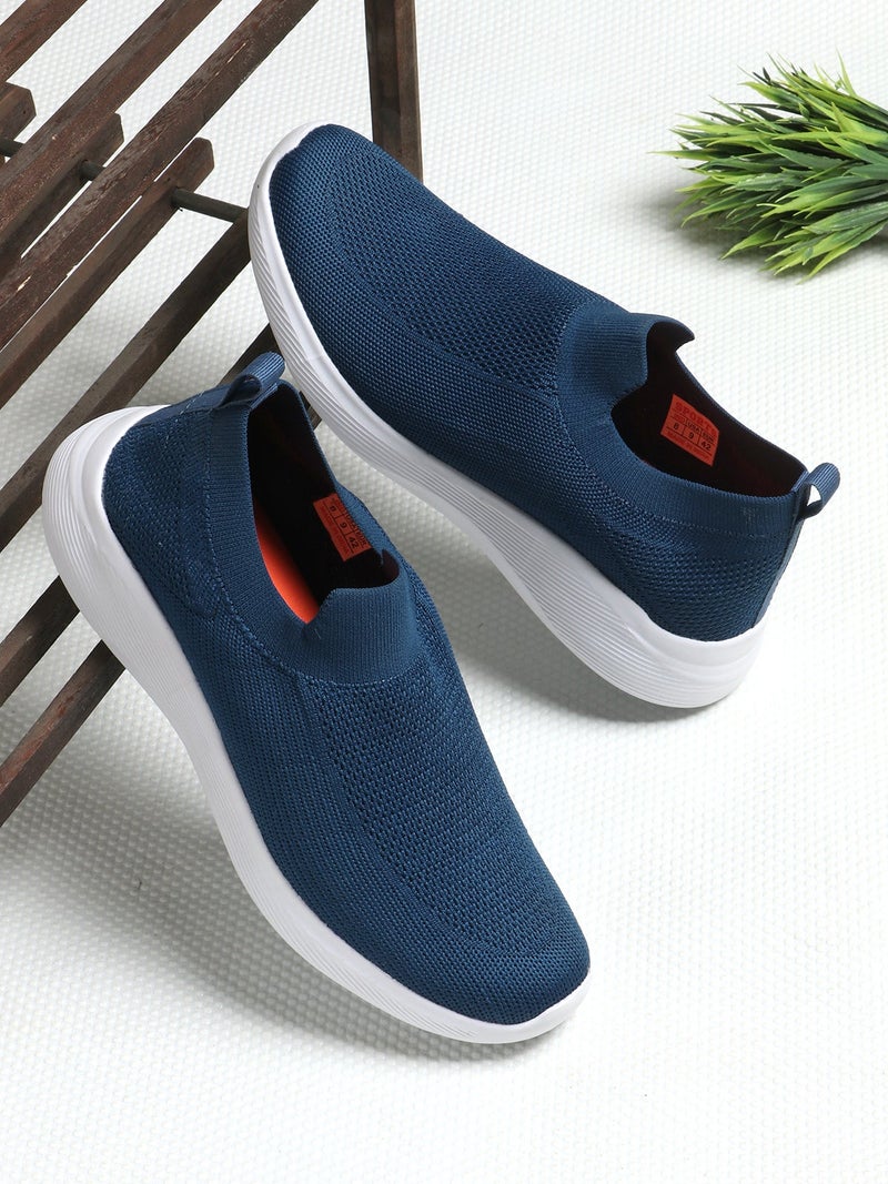 Face Teal Blue Sneakers for Men - Image 2