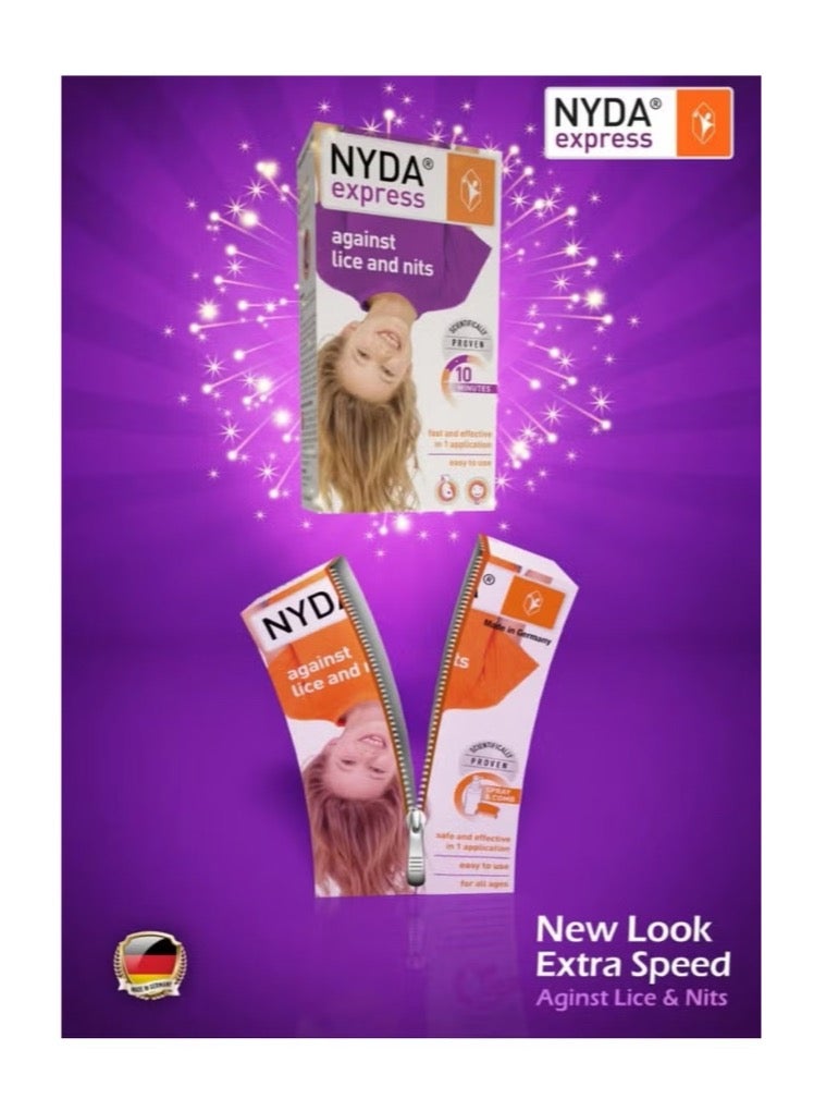 نايدا بخاخ القمل نايدا لمكافحة قمل الرأس وبيوضه ( NYDA) - 50مل - Image 2