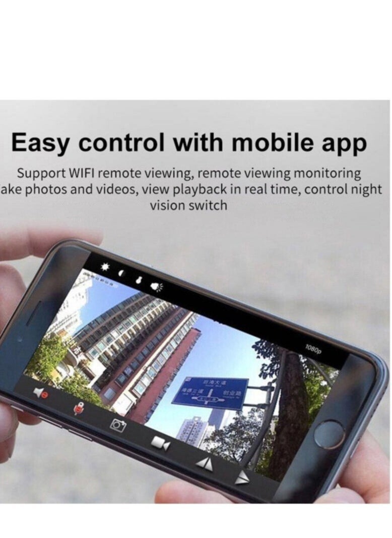 1PACK Mini WiFi Hidden Cameras,Wireless Spy Cameras with Video Live Feed, HD 1080P Home Security Cameras, Baby Nanny Cam,Tiny Smart Cameras with Night Vision and Motion Detection.
