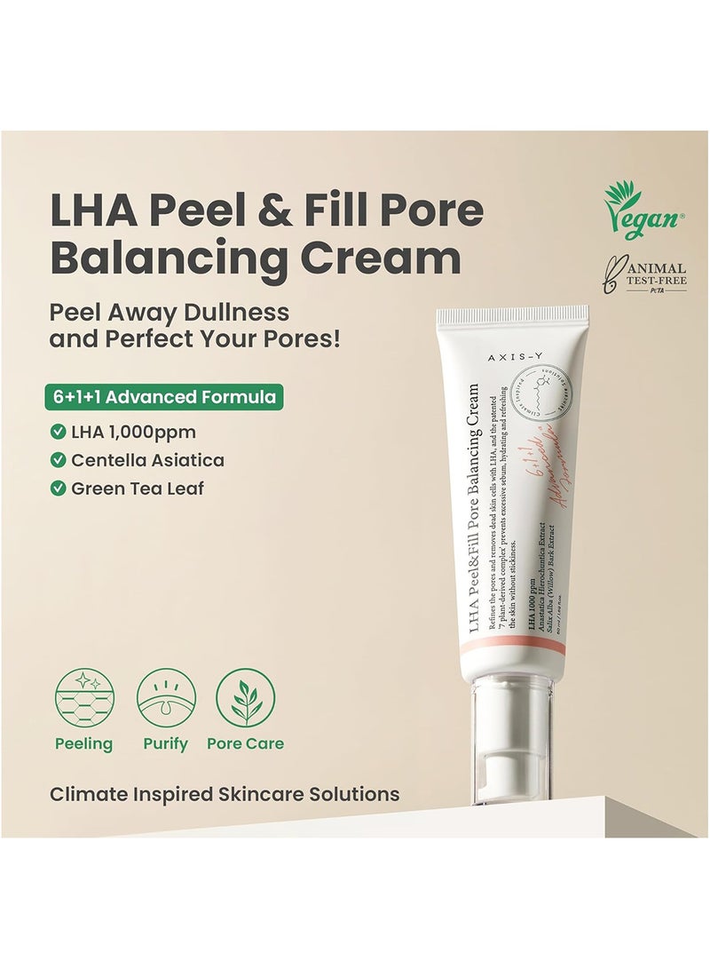 AXIS-Y Lha Peel And Fill Pore Balancing Cream 50Ml - Image 2