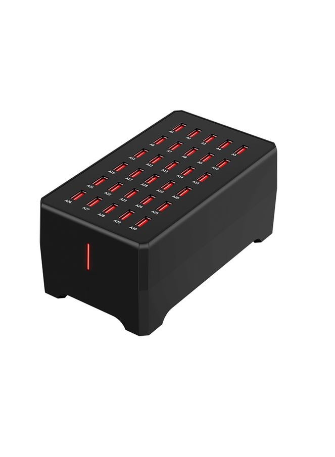 USB Charging Station USB Plug Charger 30-port Desktop - Image 1