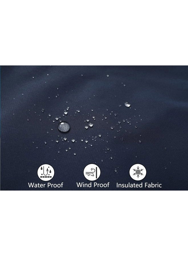 MOERDENG Women's Ski Jacket Waterproof Warm Winter Coat Hooded Snowboarding Jacket Versatile for Hiking & Winter Activities - Image 5