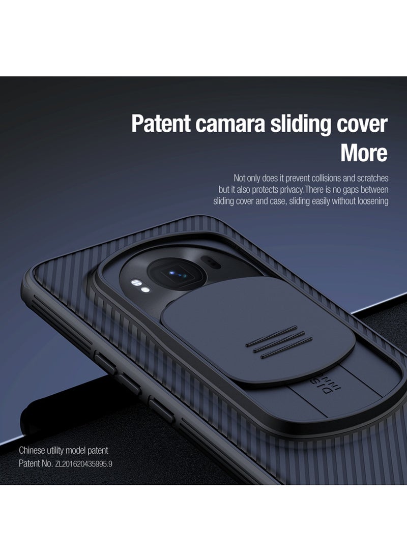 نيلكين حافظة لهاتف Honor Magic 6 Pro مصنوعة من مادة TPU المقاومة للصدمات، غطاء منزلق لحماية عدسة الكاميرا، غطاء خلفي للهاتف المحمول مضاد لبصمات الأصابع - Image 3