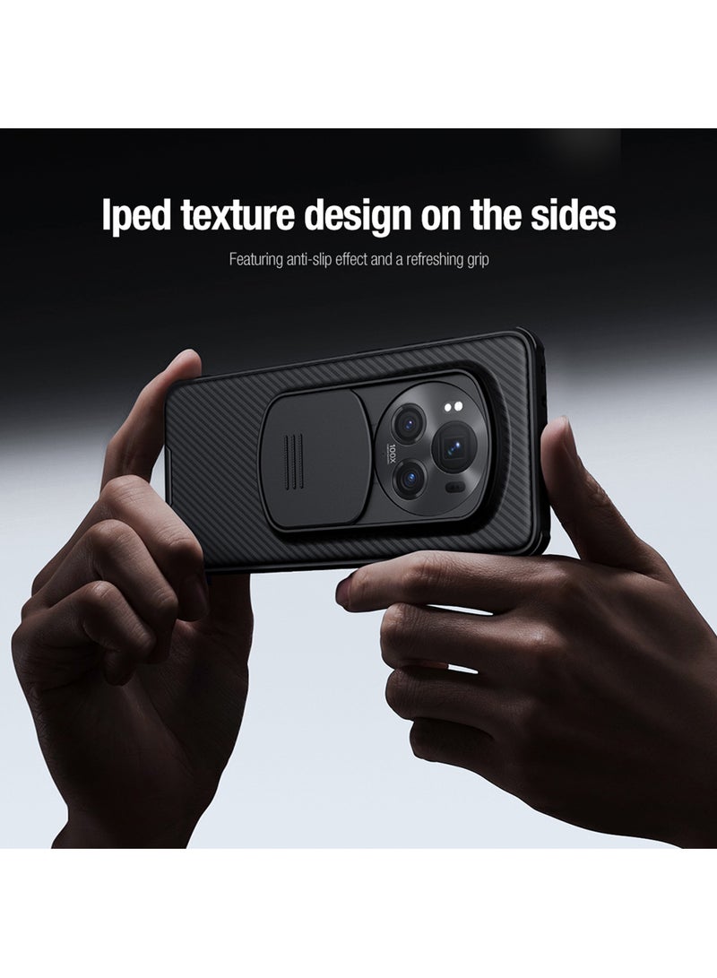 نيلكين حافظة لهاتف Honor Magic 6 Pro مصنوعة من مادة TPU المقاومة للصدمات، غطاء منزلق لحماية عدسة الكاميرا، غطاء خلفي للهاتف المحمول مضاد لبصمات الأصابع - Image 5