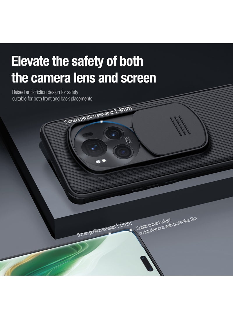 نيلكين حافظة لهاتف Honor Magic 6 Pro مصنوعة من مادة TPU المقاومة للصدمات، غطاء منزلق لحماية عدسة الكاميرا، غطاء خلفي للهاتف المحمول مضاد لبصمات الأصابع - Image 2