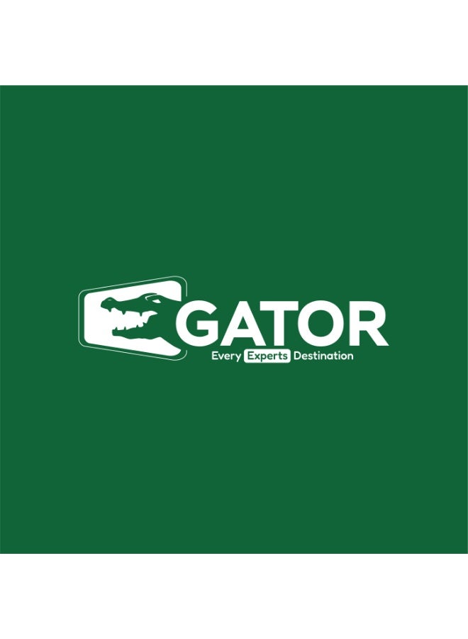Gator 3-Tier Rolling Utility Cart | Service Trolley Suitable For Kitchens, Catering Halls, Food Service, Hotels, & Homes | 360-Degree Rotating Lockable Swivel Wheels | Stainless Steel | Large - Image 5