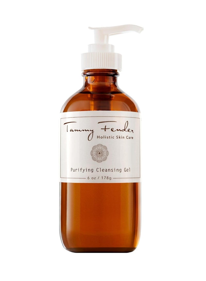 tammy fender TAMMY FENDER - Natural Purifying Cleansing Gel | Organic, Cruelty-Free, Non-Toxic | Smooth, Soften, + Clarify, Best for Oily Or Overactive Skin (6 fl oz | 178 g) - Image 1