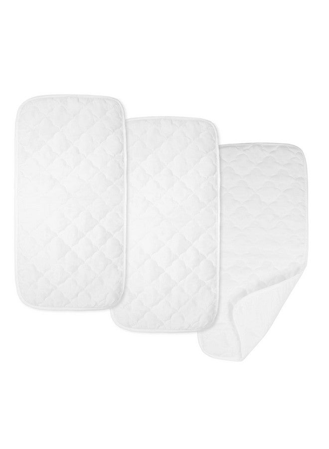 TL Care وسادات تغيير مائية مبطنة فائقة النعومة 11.5" × 23" 3 قطع - Image 1