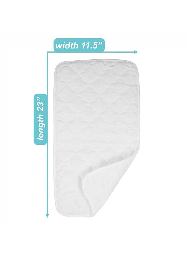 TL Care وسادات تغيير مائية مبطنة فائقة النعومة 11.5" × 23" 3 قطع - Image 3