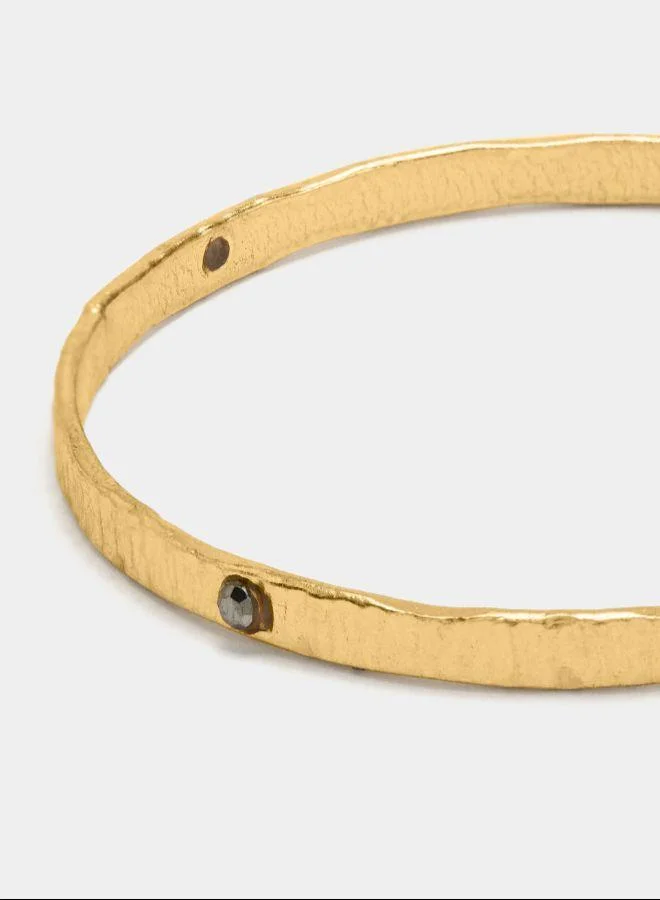 بارفوا سوار صلب مسطح مع تفاصيل لونية