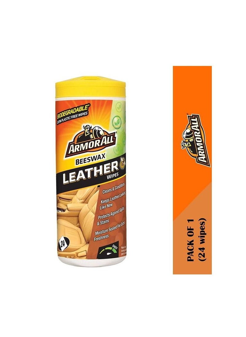 ARMOR ALL Armor All Biodegradable Bees Wax Leather Wipes Cleaner  - Image 3