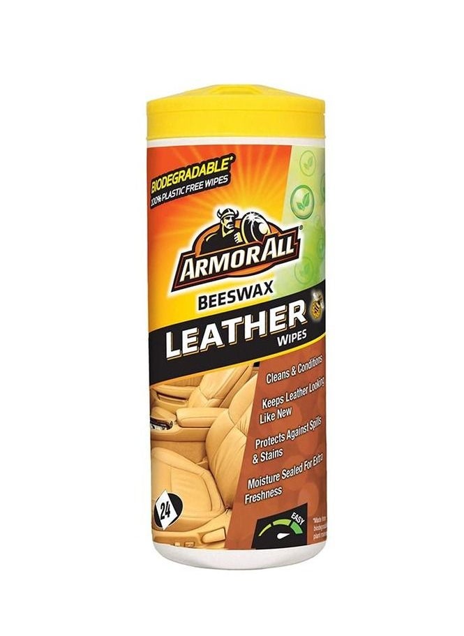ARMOR ALL Armor All Biodegradable Bees Wax Leather Wipes Cleaner  - Image 2