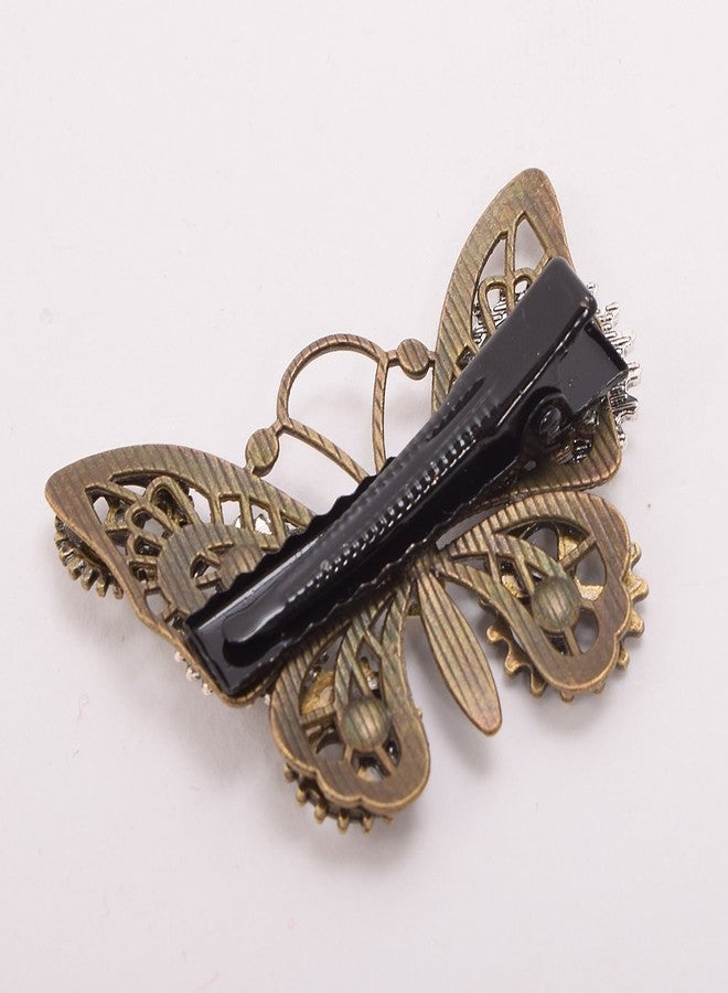 BLESSUME Vintage Steampunk Hair Clip Punk Gothic Headwear (Style 4) - Image 4
