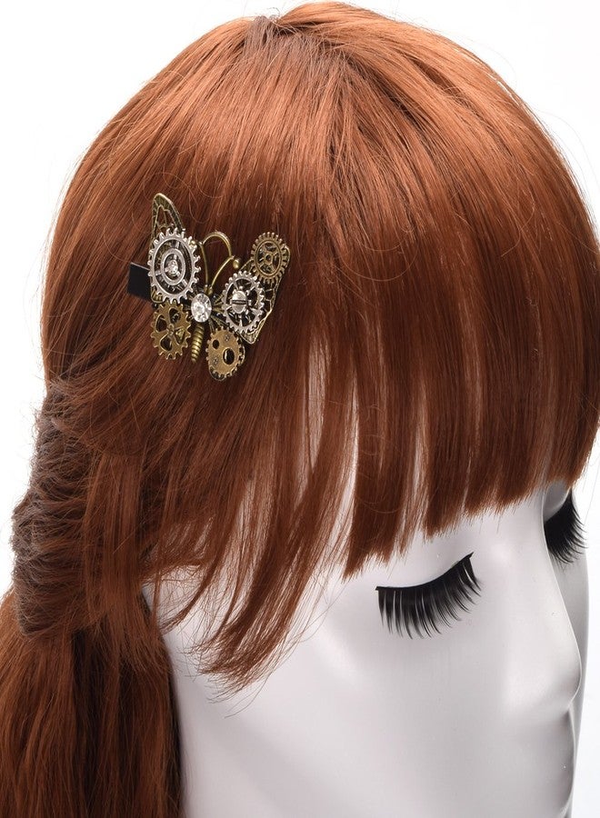 BLESSUME Vintage Steampunk Hair Clip Punk Gothic Headwear (Style 4) - Image 3