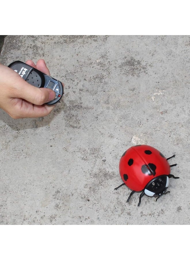 Tipmant Tipmant Kids RC Ladybird Animal Toy Remote Control Car Vehicle Electric Fake Insect Prank Toys for Christmas Halloween  - Image 1