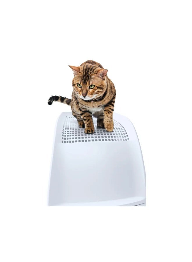 IMAC صندوق فضلات القطط IMAC FRIDA باللون الأزرق 40 × 56 × 43.5 سم - Image 5