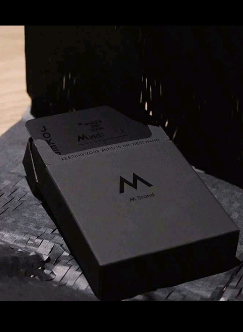 ستاند ورق لعب أسود مطفي فآخر - Image 2