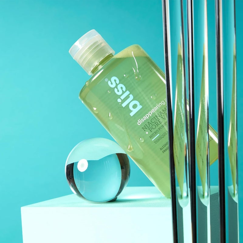 Bliss Disappearing Act Niacinamide Toner - 10 Fl Oz - Pore Vanish Complex - Purifies and Minimizes Pores - Alcohol-Free Face Toner - Clean - Vegan & Cruelty Free - Image 5