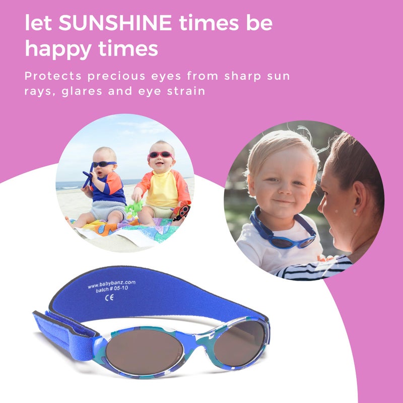 Banz Baby Banz Girls Adventure Infant-And-Toddler-Sunglasses  Nordic Camo  0 Us - Image 5