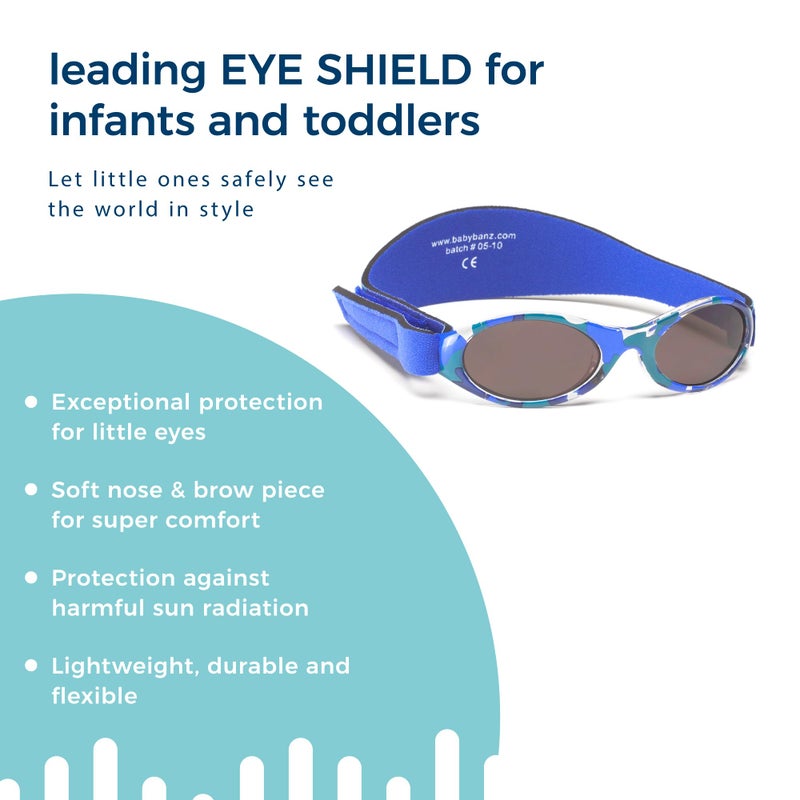 Banz Baby Banz Girls Adventure Infant-And-Toddler-Sunglasses  Nordic Camo  0 Us - Image 3