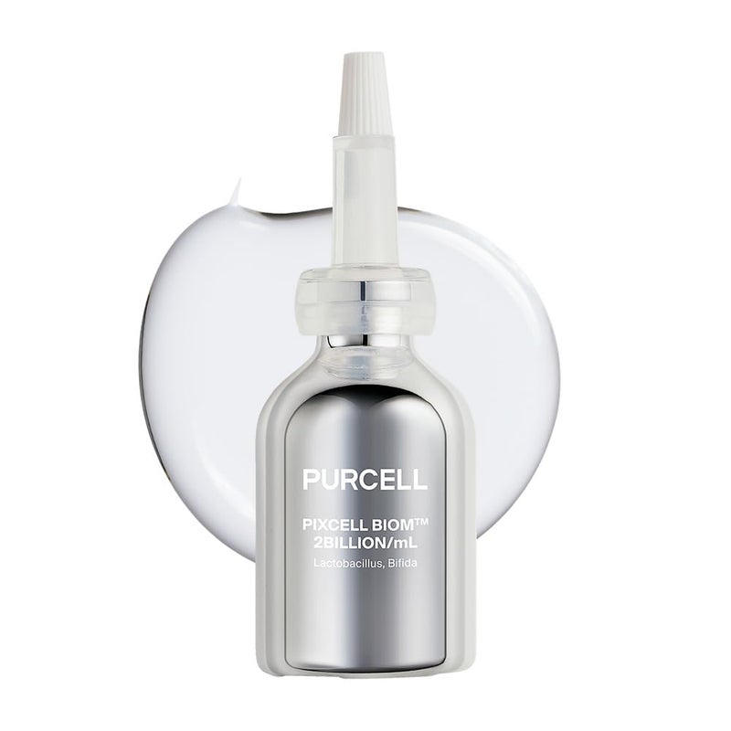 PURCELL Pixcell Biom 2B/mL Probiotic Essence Serum - Restores Skin Barrier with Bifida, Lactobacillus Ferment Lysate, Korean Probiotic Drops for acne prone skin and sensitive skin (30ml, 1.01 Fl Oz.) - Image 1