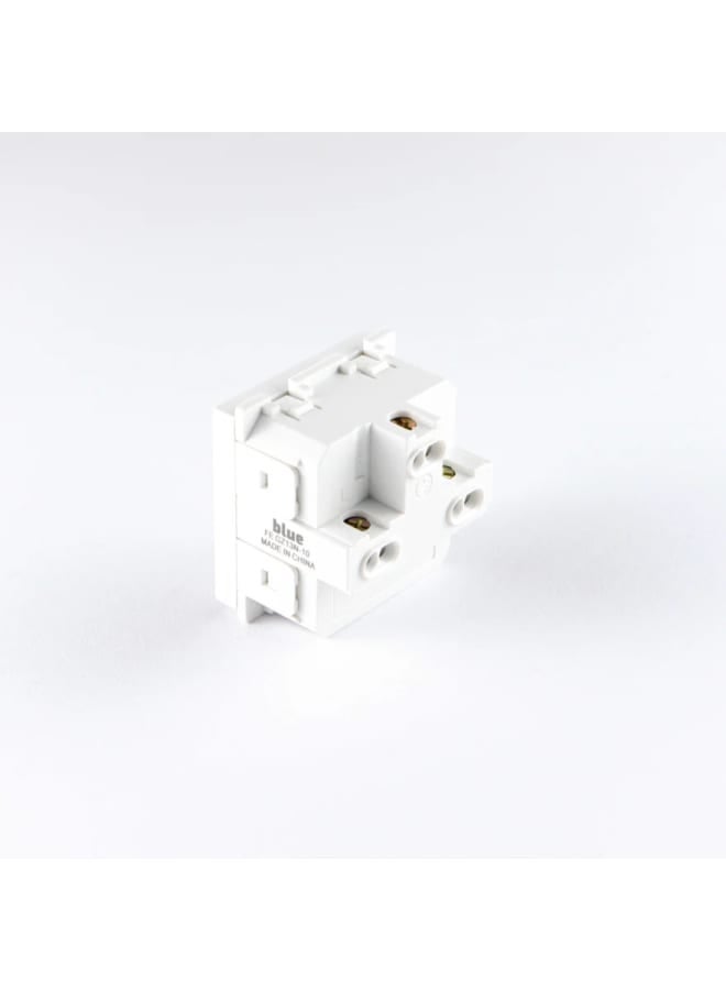 10 Amp Triple Socket - White - Image 2