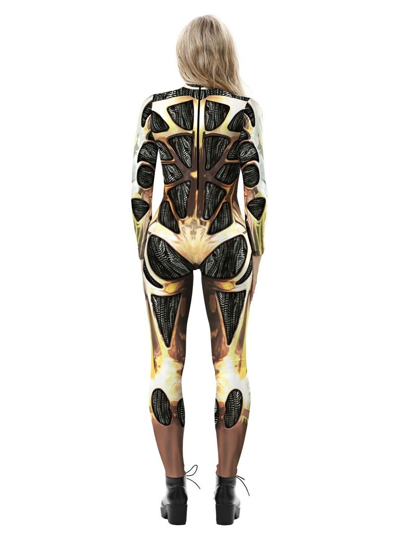 High Quality Unisex Funny 3D Printing Bodysuit Jumpsuit And Women Rompers Cosplay  Costumes - Image 4