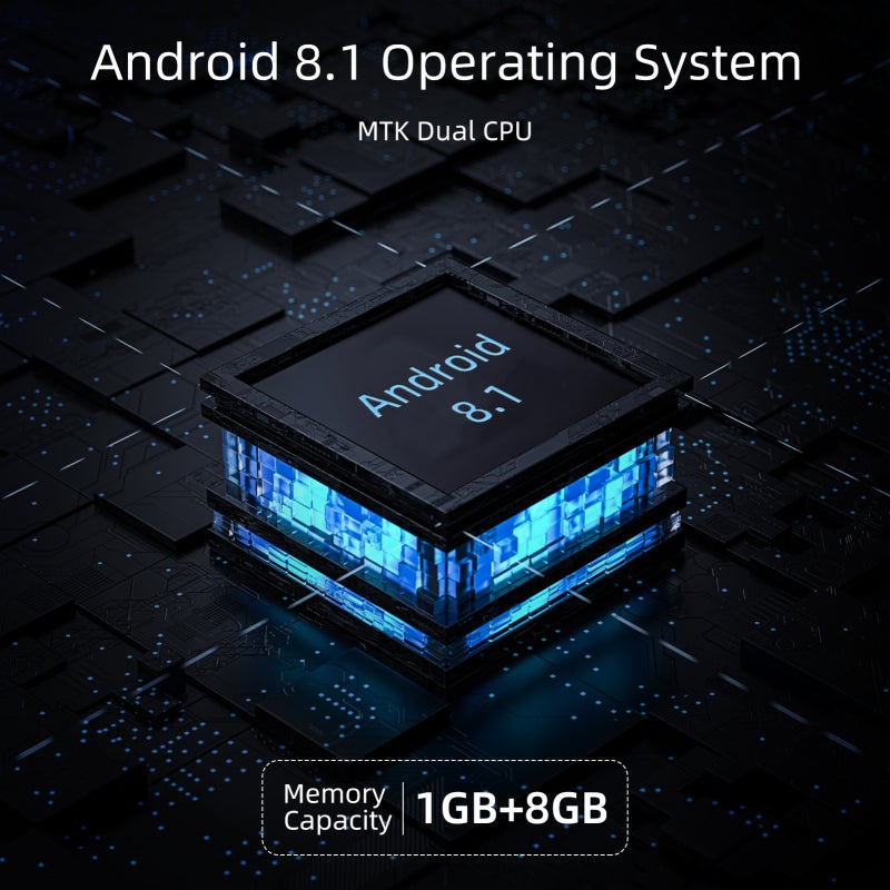 تابلت أندرويد: شاشة IPS بدقة HD بحجم 5.0 بوصة، نظام أندرويد 8.1 مع تشغيل سلس ومستقر - تصميم محكم لاسلكي، طابعة حرارية بطارية سعة 2550 مللي أمبير للساعة لطباعة فواتير نقاط البيع المحمولة ومسح الباركود - Image 5